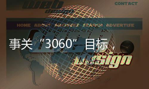 事关“3060”目标，生态环境部副部长赵英民发表重要讲话