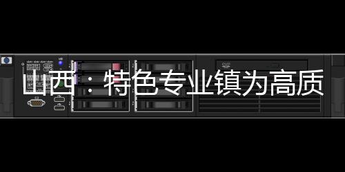 山西：特色专业镇为高质量发展注入新动能
